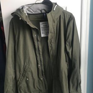 Hm olive green anorak